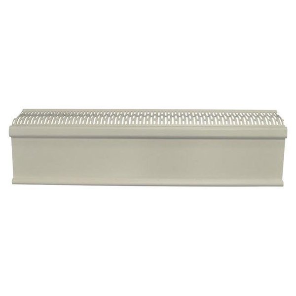 Plastx Plastx 4718896 2 ft. Baseboard Heater Cover; White 4718896